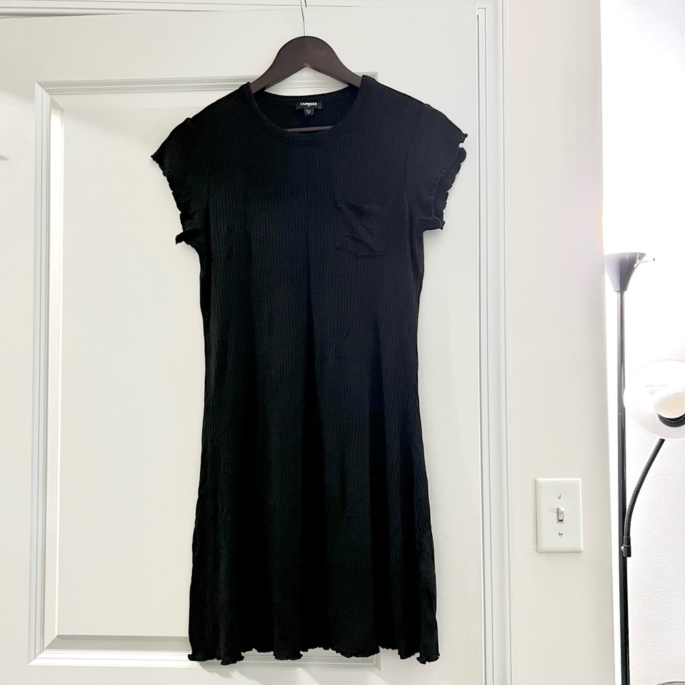 Express Ribbed Mini Dress